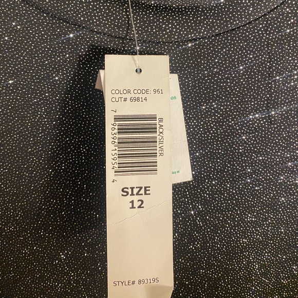 Tiana B Shimmer Glitter Swing Dress - Picture 3 of 5